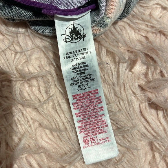 Disney Mickey’s pumpkin patch purple sweater size large - Picture 6 of 9